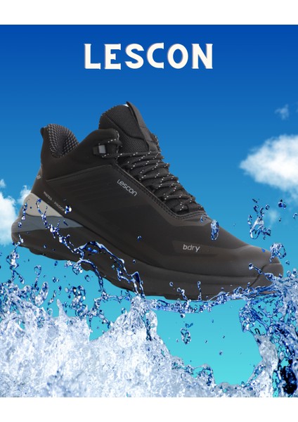 2094-WIND Anatomik Tabanlı Waterproof Trekking Ayakkabı - NKT02094-SIYAH-44