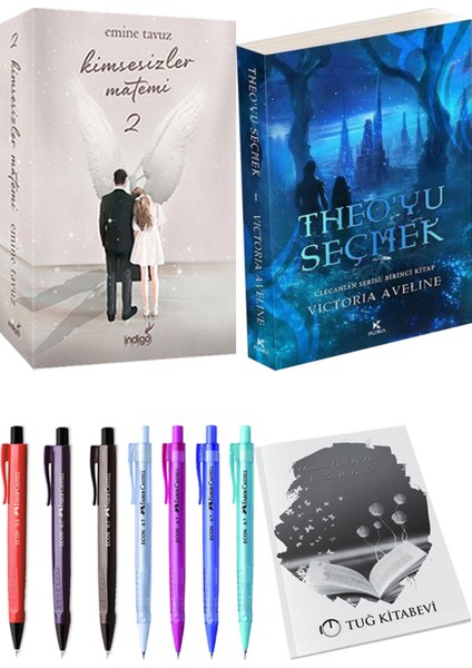Theo'yu Seçmek ve Kimsesizler Matemi 2 Emine Tavuz 2li Set + Hediyeli