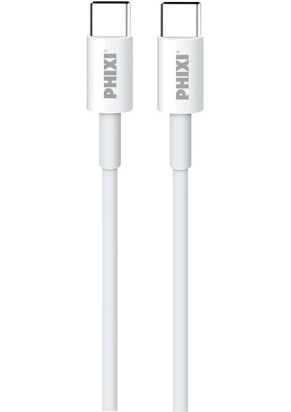 Populermarketim - CB4130T Basic 30 cm Type-C To Type-C USB Şarj Kablosu