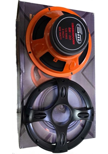 Bm-20 Oto Midrange 20CM 900 Watt (125 Rms) 2 Adet