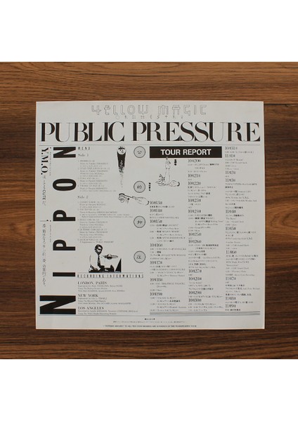 Yellow Magic Orchestra - Public Pressure