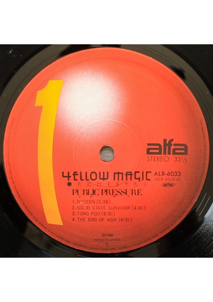 Yellow Magic Orchestra - Public Pressure