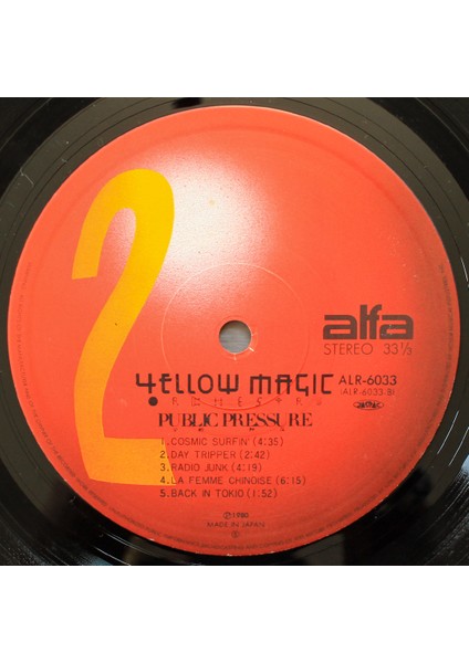 Yellow Magic Orchestra - Public Pressure