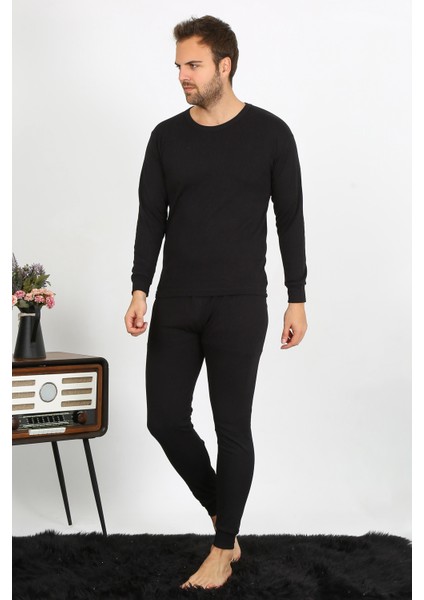 Erkek Termal Kışlık Alt Üst Içlik Takım Siyah 6868 fiyatları