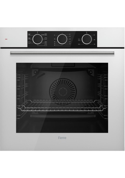 Fryart Ss Serisi Beyaz Set (SS206 + QXE62CB +D087 ) - Kare Emaye Izgara