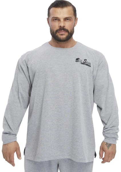 Erkek Oversize Sweatshirt Big Sam 4739 fiyatları