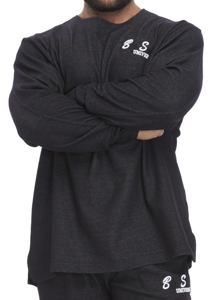 Erkek Oversize Sweatshirt Big Sam 4739 fırsatları