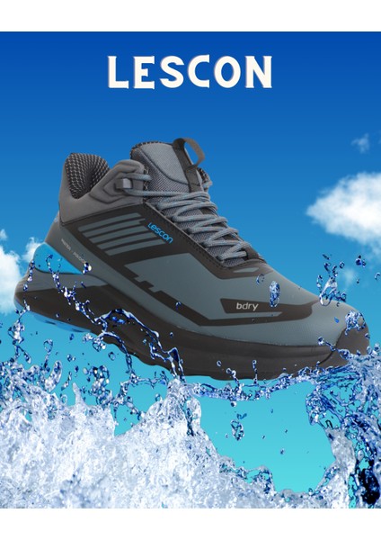 2094-WIND Anatomik Tabanlı Waterproof Trekking Ayakkabı - NKT02094-FÜME-45