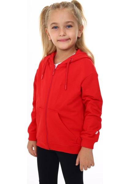 Kız Çocuk Baskılı Hırka