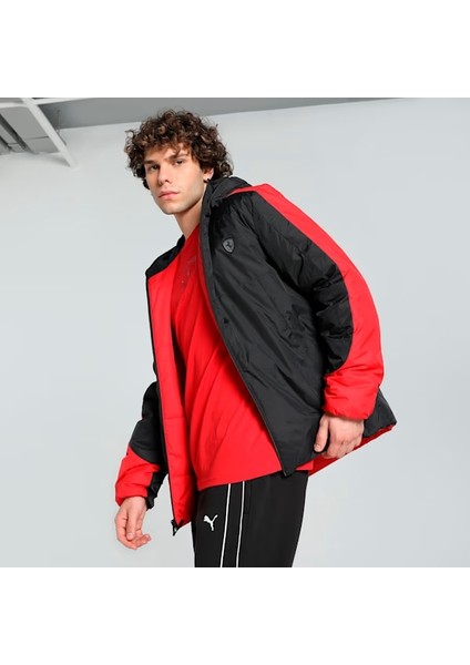 Ferrari Style Pdd Jkt Siyah Erkek Mont