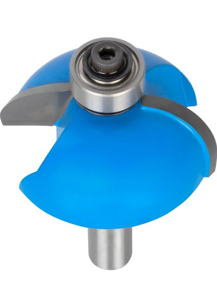 Ahşap Freze Bıçağı 10B-38116008 Rulmanlı Lamba Radüs Freze Ucu Sap 8 mm