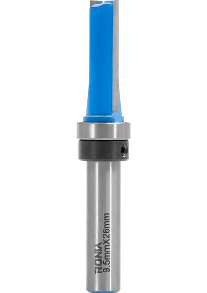 Ahşap Freze Bıçağı 07B-09526008 Rulmanlı Kenar Temizleme Freze Ucu Sap 8 mm