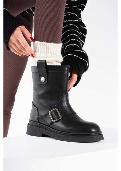 Juten Siyah Cilt Içi Peluş Kadın Bot fiyatları