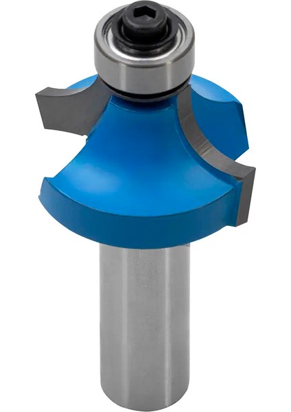 Ahşap Freze Bıçağı 05B-31817012 Rulmanlı Balık Sırtı Freze Ucu Sap(D): 12 mm