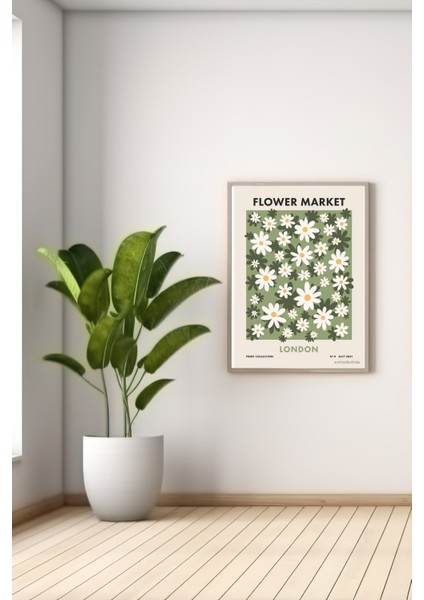 A3 Flower Market Baskılı Poster fiyatları