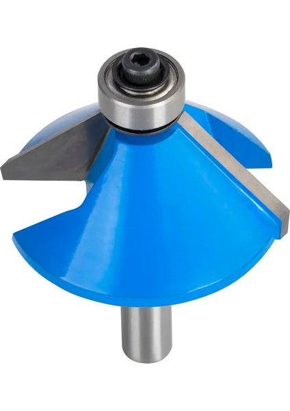 Ahşap Freze Bıçağı 12B-44523008 Rulmanlı 45 Derece Pah Freze Ucu Sap 8 mm fiyatları