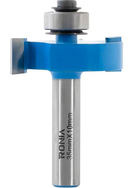 Ahşap Freze Bıçağı 11B-35010008 Rulmanlı Cam Yeri Açma İki Kanatlı Freze Ucu Sap 8 mm fiyatları