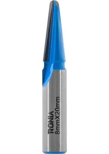 Ahşap Freze Bıçağı 09-08020008V Kavisli V-Yivli Freze Ucu Sap 8 mm fiyatları