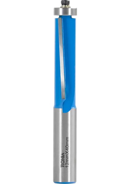Ahşap Freze Bıçağı 07B-12040012 Rulmanlı Temizleme Freze Ucu Sap(D): 12 mm