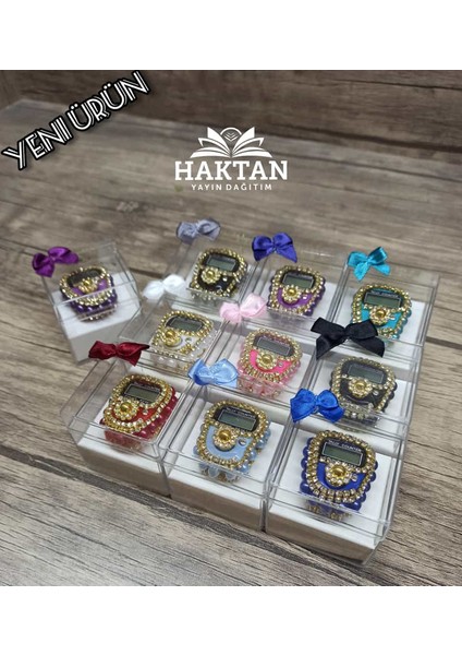 Hediyelik Taşlı Kutulu Zikirmatik Haktan 10'lu