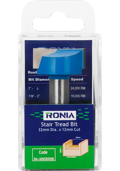 Ahşap Freze Bıçağı 04-32012012K Oluk Freze Ucu Sap 12 mm fırsatları