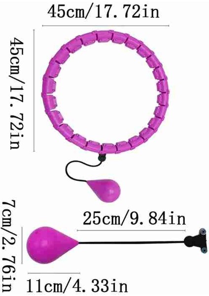 Akıllı Plates - Fitness Çemberi 24 Parça modelleri