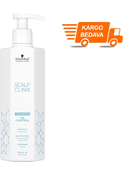 Scalp Clinix Oil Control Saç Bakım Şampuanı 300ML - %100 Orijinal