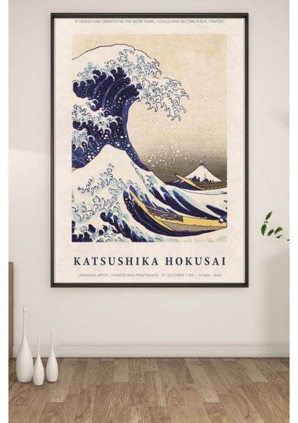 A3 Katsushıka Hokusaı Baskılı Poster fiyatları