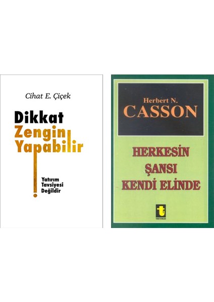 Dikkat Zengin Yapabilir / Herkesin Şansı Kendi Elinde