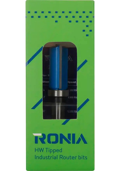 Ahşap Freze Bıçağı 07B-12726008 Rulmanlı Kenar Temizleme Freze Ucu Sap 8 mm fırsatları