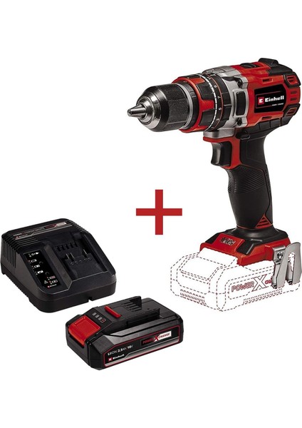 Te-Cd 18/50 Bl Akülü Darbeli Vidalama + Pxc Starter Kit Akü 18 V 2.5 AH + Şarj Cihazı 900 W