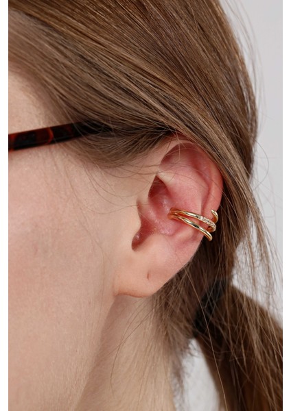 Gold Sarmal Earcuff Set fırsatları