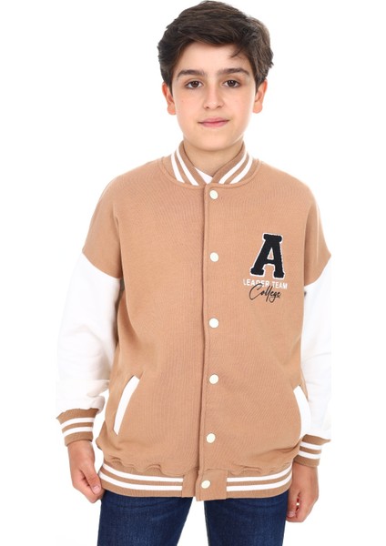 Erkek Çocuk Baskılı Kolej Hırka