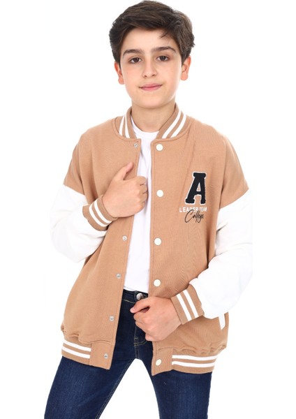 Erkek Çocuk Baskılı Kolej Hırka modelleri