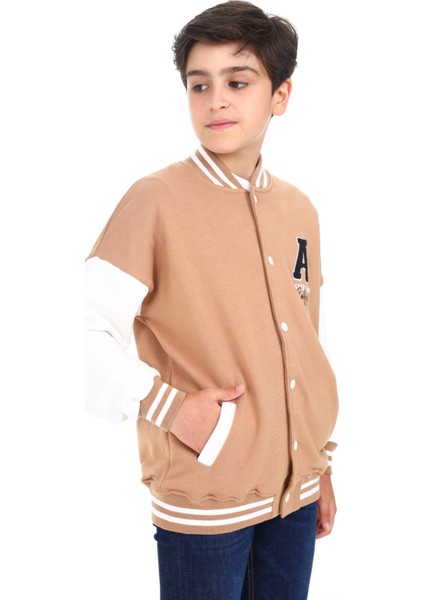 Erkek Çocuk Baskılı Kolej Hırka indirimleri