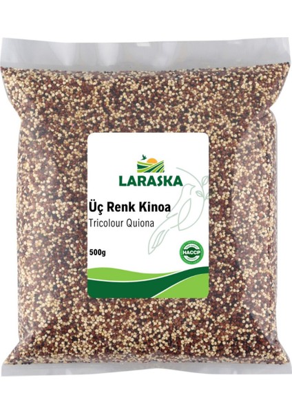 Üç Renk Kinoa 500G - Tricolour Quinoa 500G (Beyaz-Siyah-Kırmızı)