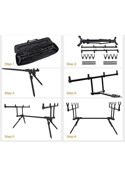 7646 Carp Sehpa Alarm Swinger 4lü Set indirimleri