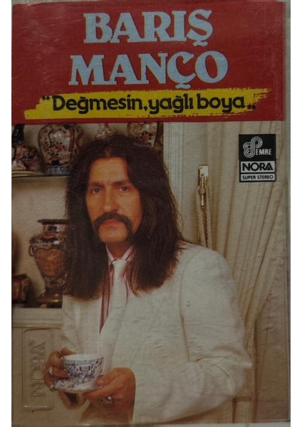 Barış Manço ‎– Değmesin… Yağlı Boya 1986 Baskı Kaset