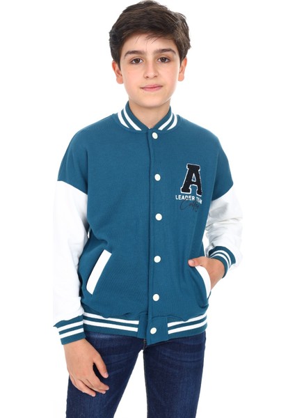 Erkek Çocuk Baskılı Kolej Hırka