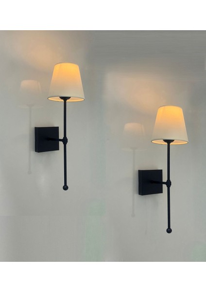 Feza Şarjlı Pilli Aplik Krem Şapka Metal Siyah - 2 Adet Aplik - Şarjlı Pil,ampul ve Kablo Dahil