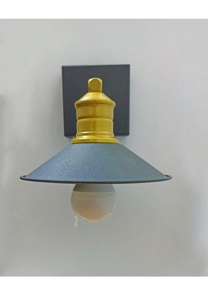 Şarjlı Pilli Aplik Napoli Siyah Metal Aplik - Özel Tasarım Ampul Içindedir - Tek Adettir fiyatları