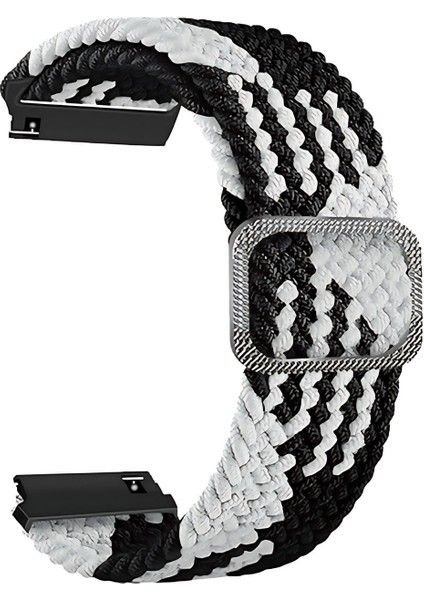 Xiaomi Redmi Watch 5 Active ile Uyumlu Esnek Hasır Örgü Tokalı Kordon Kayış - FC739