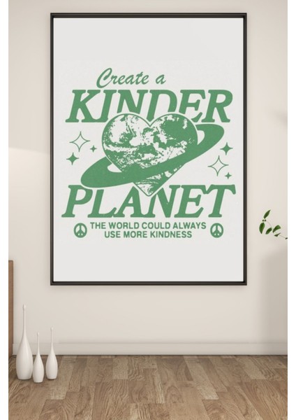 A3 Createa Planet Baskılı Poster