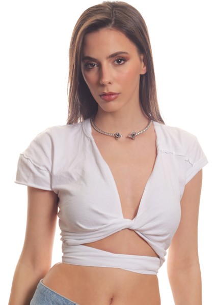 Kadın Koçbaşı Uçlu Choker