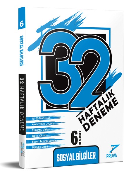 6. Sınıf Sosyal Bilgiler 32 Haftalık Deneme