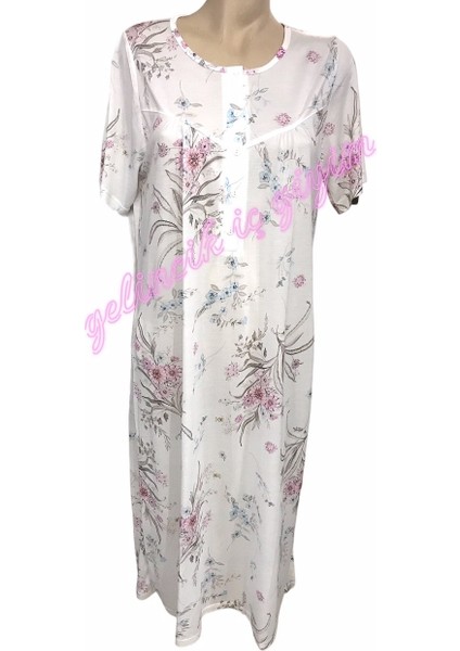 -22462-KISA Kollu Robalı Patlı Gecelik fiyatları