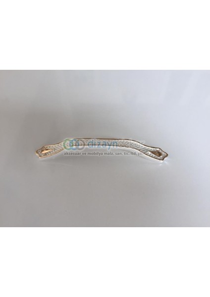 Altın-Beyaz Desenli 96 mm Kulp