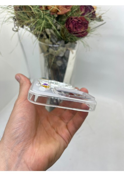 Apple iPhone 14 Pro Max Queen Tasarım Aynalı Taşlı Kılıf