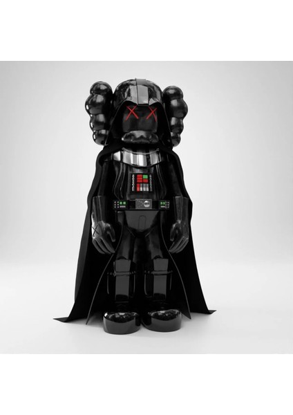 Kaws Darth Vader Stormtrooper 20 cm Siyah Figür Kaws