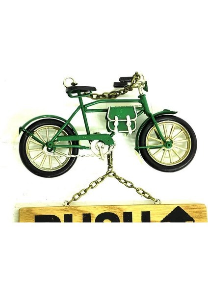 Dekoratif Metal Kapı Yazısı Bisiklet modelleri